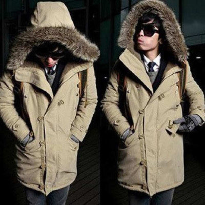 Men's Warm Overcoat