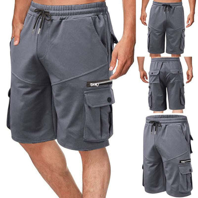 Summer Men's Double Pocket Zipper
